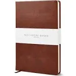 A5 Graph Paper Notebook - Chestnut Brown