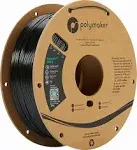 Polymaker 1.75mm PolyLite PETG Filament(1kg, Black)