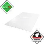 Advantagemat Pvc Rectangular Chair Mat For Hard Floor And Carpet Tiles 48 X 60 In.