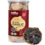 Onetang Black Garlic Natural Fermented Black Garlic Multiple Cloves 90 Days Ready to Eat Salad High in Antioxidants 7.05 Oz( 200g)