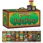 FOXFARM DIRTY DOZEN STARTER KIT NUTRIENT TIGER BLOOM GROW BUSHDOCTOR