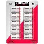 Kirkland Signature Alkaline AA Plus Batteries, 48 Count