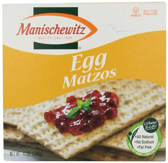 Egg Matzo, 12 Oz