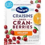 Craisins Dried Cranberries Orange Flavor-1.16 oz.-200/Case