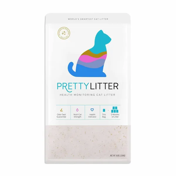 Pretty Litter Health Monitoring Cat Litter 6 Pound Bag New Sealed