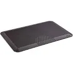 Safco Anti-Fatigue Mat, Rectangular, 20" x 30", Black