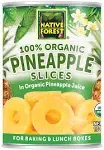 Native Forest Organic Slices - Pineapple - Case Of 6 - 15 Oz.