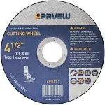 PRVEW 60-Pack Cut Off Wheels 4 1/2 Inch,4.5&#034;x0.04<wbr/>&#034;x7/8&#034;Angle Grinder Black 