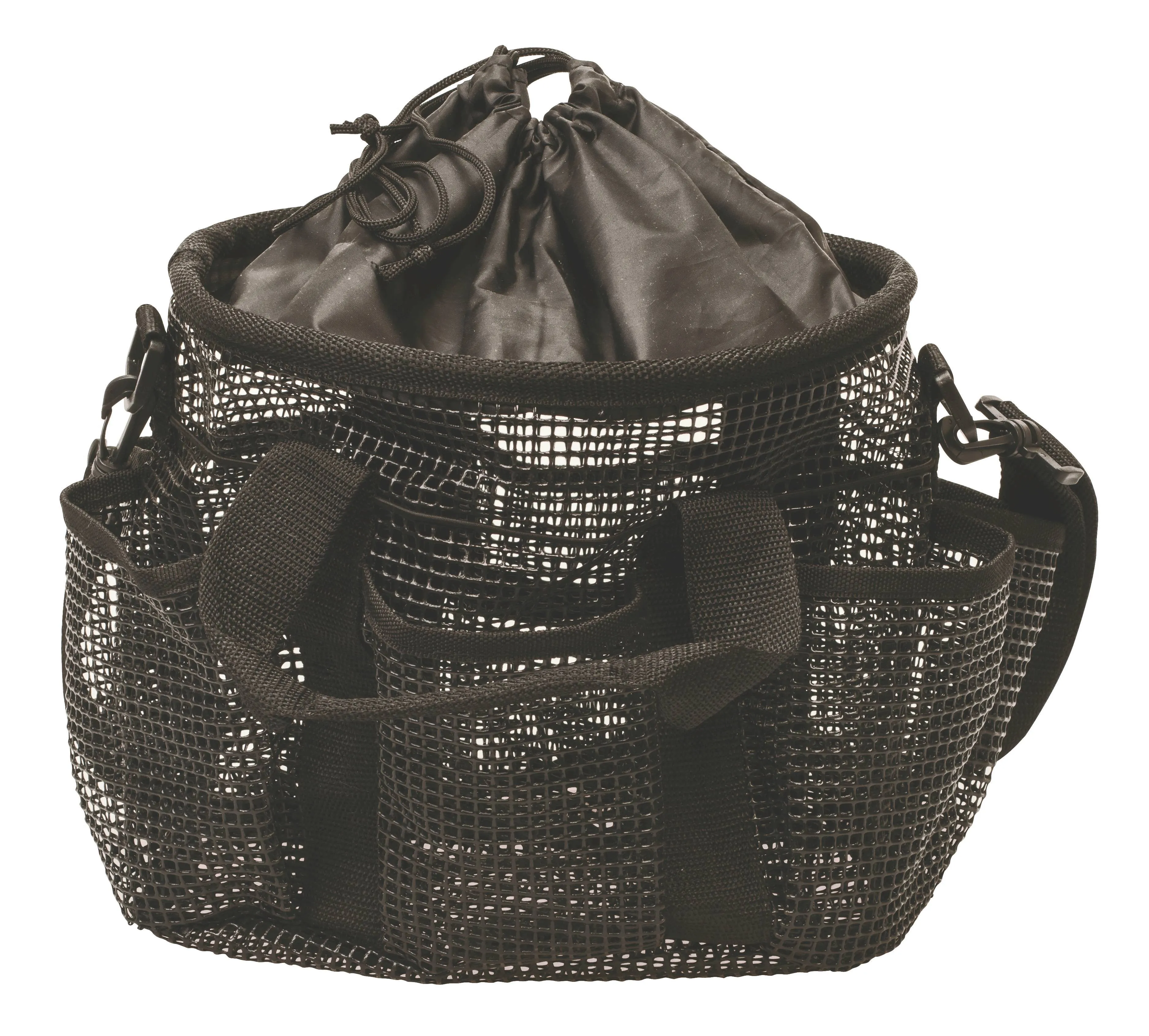 Weaver Mesh Grooming Bag Black