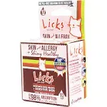 Licks Pill-Free Skin & Allergy Cat Supplement, 10 Count