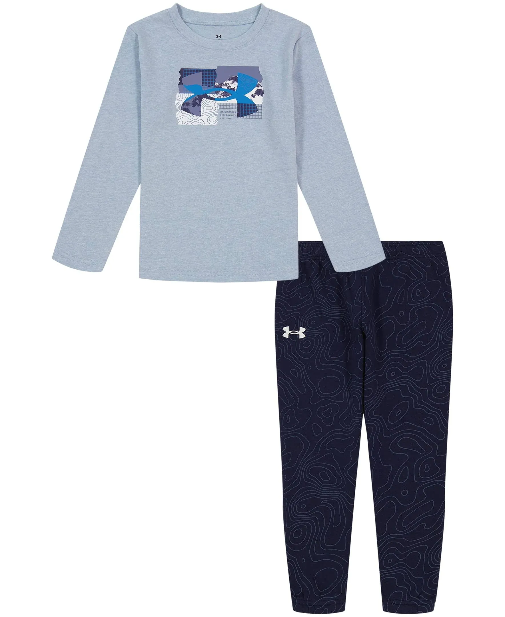 Under Armour boys Outdoor Set, Cohesive Pants Or Shorts & Top