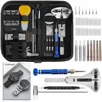 Watch Repair Kit Professional Watchmaker Back Case Remover Opener Battery Replac