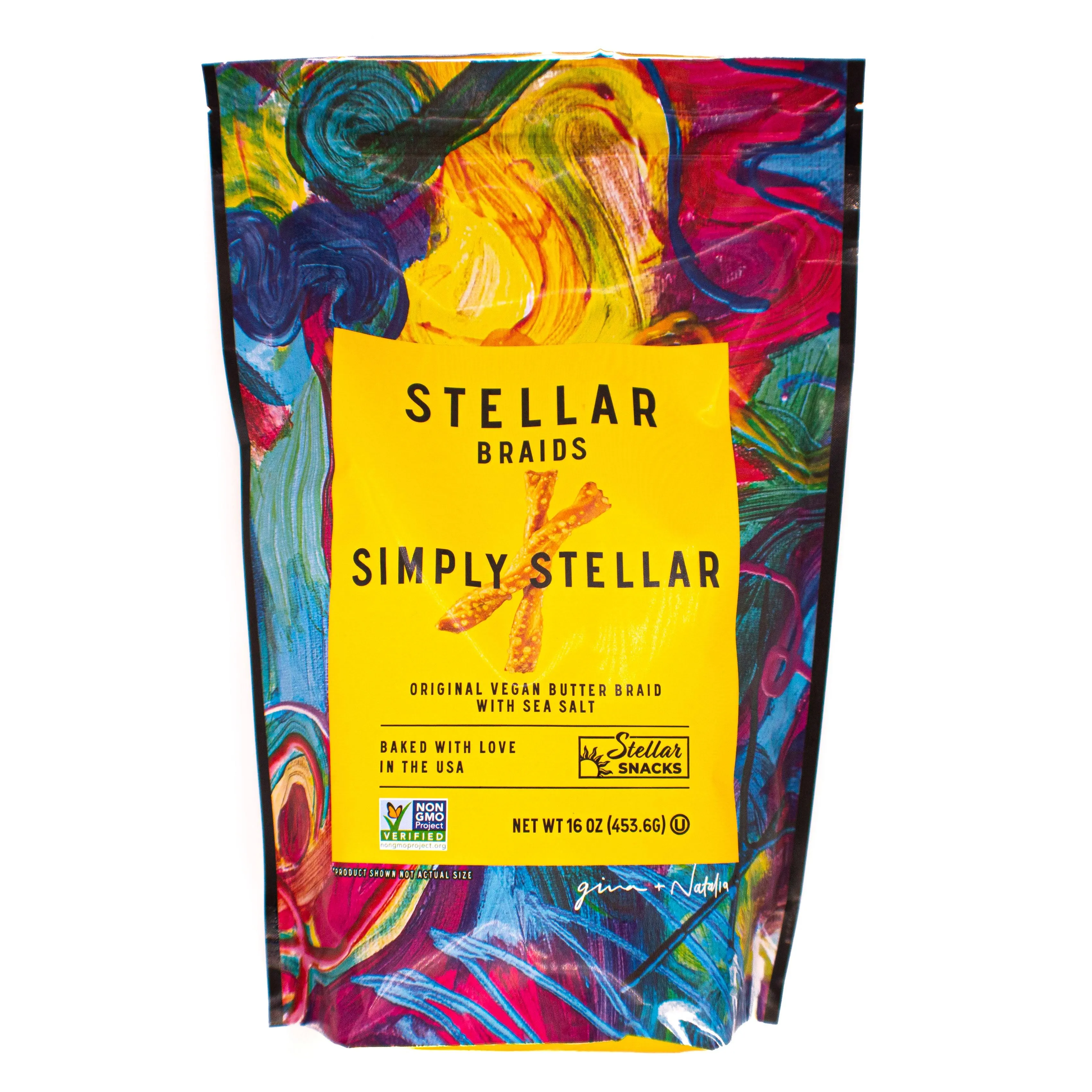 Stellar Snacks 16 oz Braids Simply Stellar Pretzel