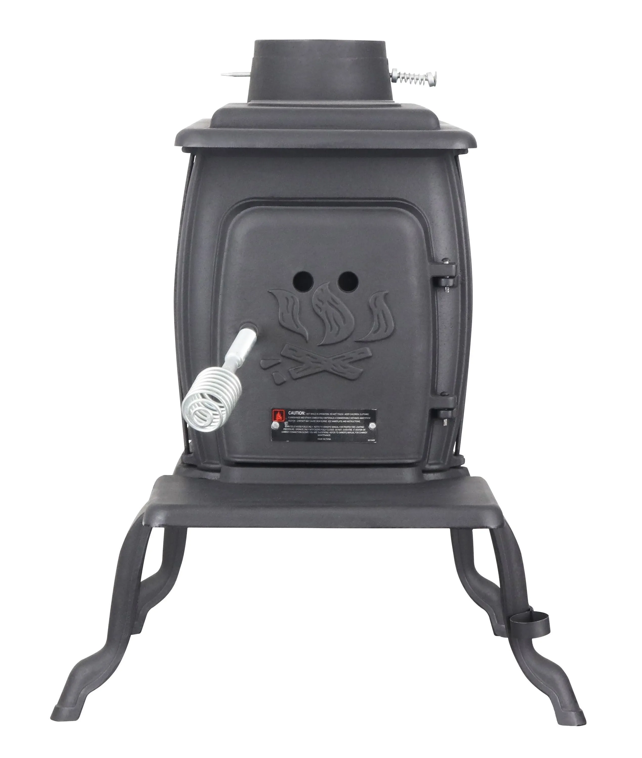 Logwood 900 sq. ft. 2020 EPA Certified Cast Iron Wood-Burning Stove