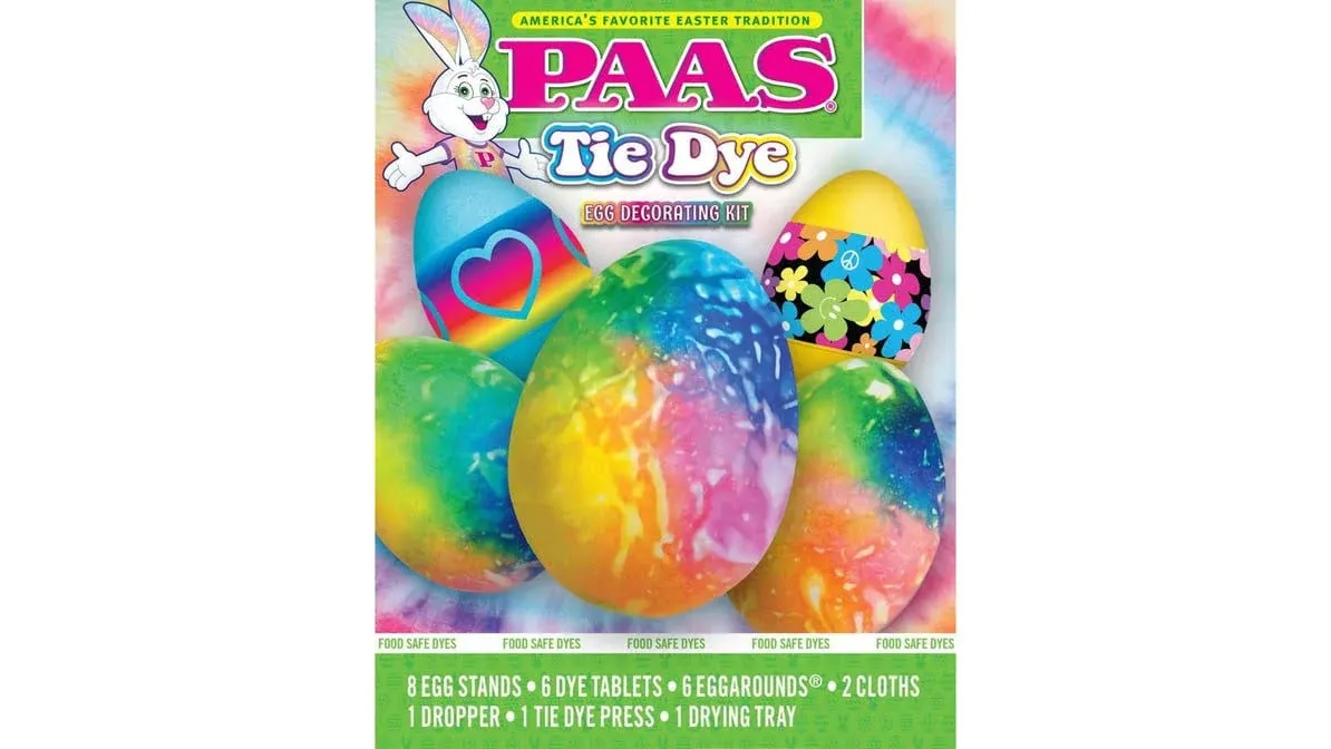 PAAS Tie Dye Egg Decorating Kit