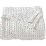 Bedsure 100% Cotton Waffle Weave Blankets Bedsure