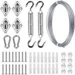 Sun Shade Hardware Kit for Rectangle and Square Sun Shade Sails 5 inch