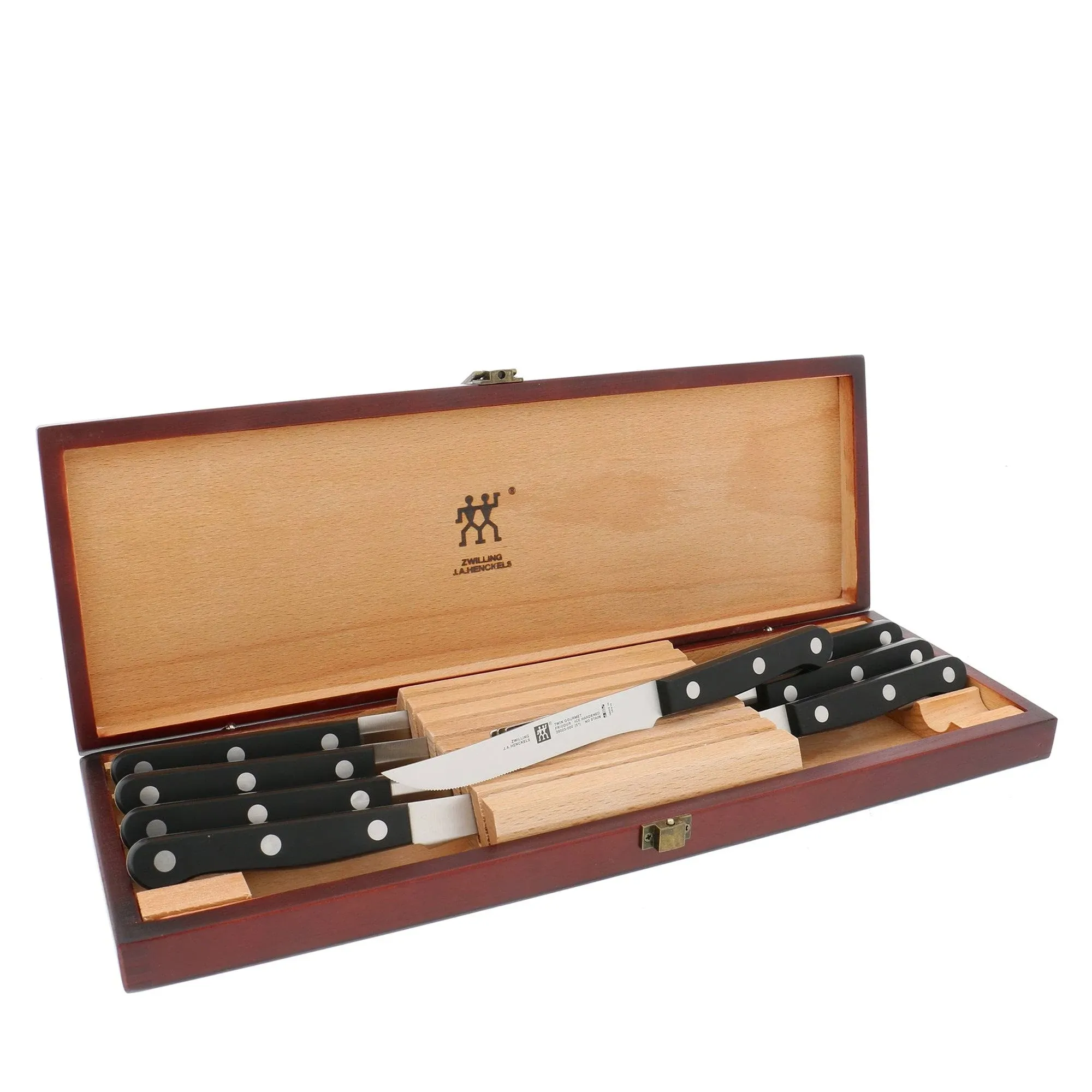 Zwilling Twin Gourmet 8-pc Steak Knife Set with Wood Presentation Case