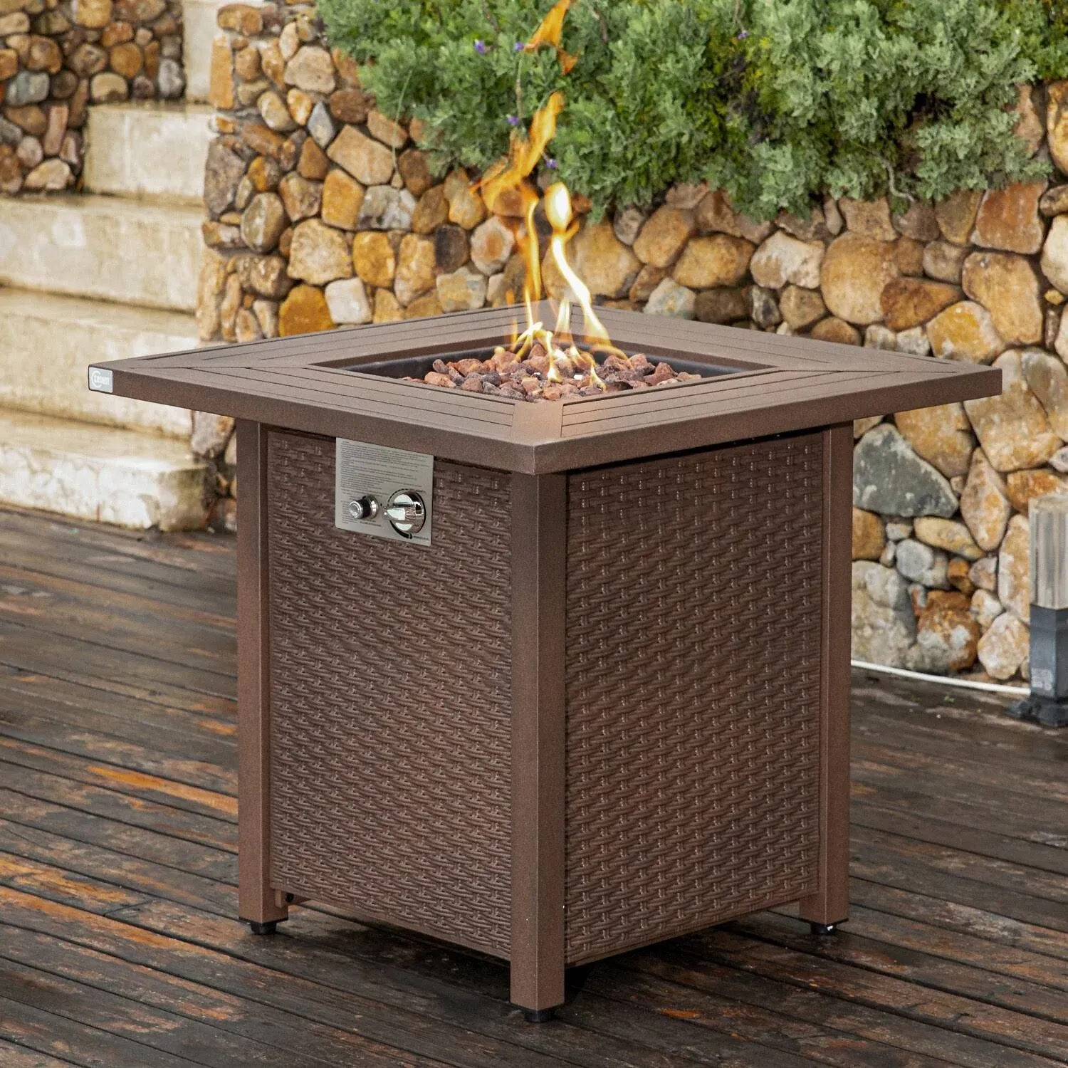 Cosiest Outdoor Propane Fire Table