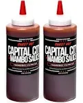 Capital City Mambo Sauce Mild Washington DC Wing Sauces Perfect Condiment for Wings Chicken Pork Beef Seafood Burgers