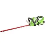 Greenworks G-Max 40V 24 inch Cordless Hedge Trimmer, 22332