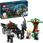 LEGO Harry Potter Hogwarts Carriage & Thestrals Set 76400, Building Toy for Kids 7 Plus Years Old with 2 Winged Horse Figures and Luna Lovegood Minifigure