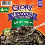 Glory Foods Seasoned  Collard Greens, 27 oz... 4pk.)