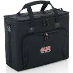 Gator Portable 4U Audio Rack Bag, Black