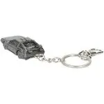 Return To The Future Back to Delorean 3D Metal Keychain