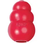 Classic KONG Hard Rubber Dental Dog Toys - XX-Large King, red