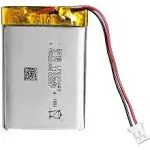 EEMB Lithium Polymer Battery 3.7V 1100mAh 603449 Lipo Rechargeable Battery with Wire JST 2.0mm Connector for Speaker and Wireless Device- Confirm