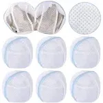 6 Pcs Bra Washing Bags,Mesh Wash Bags,Bra Laundry Bags for Washing 