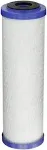 Pentair Pentek EP-10 Carbon Water Filter, 10-Inch, Under Sink Carbon Block Replacement Cartridge with Bonded Powdered Activated Carbon (PAC) Filter, 10" x 2.5", 5 Micron, (Pack of 2)