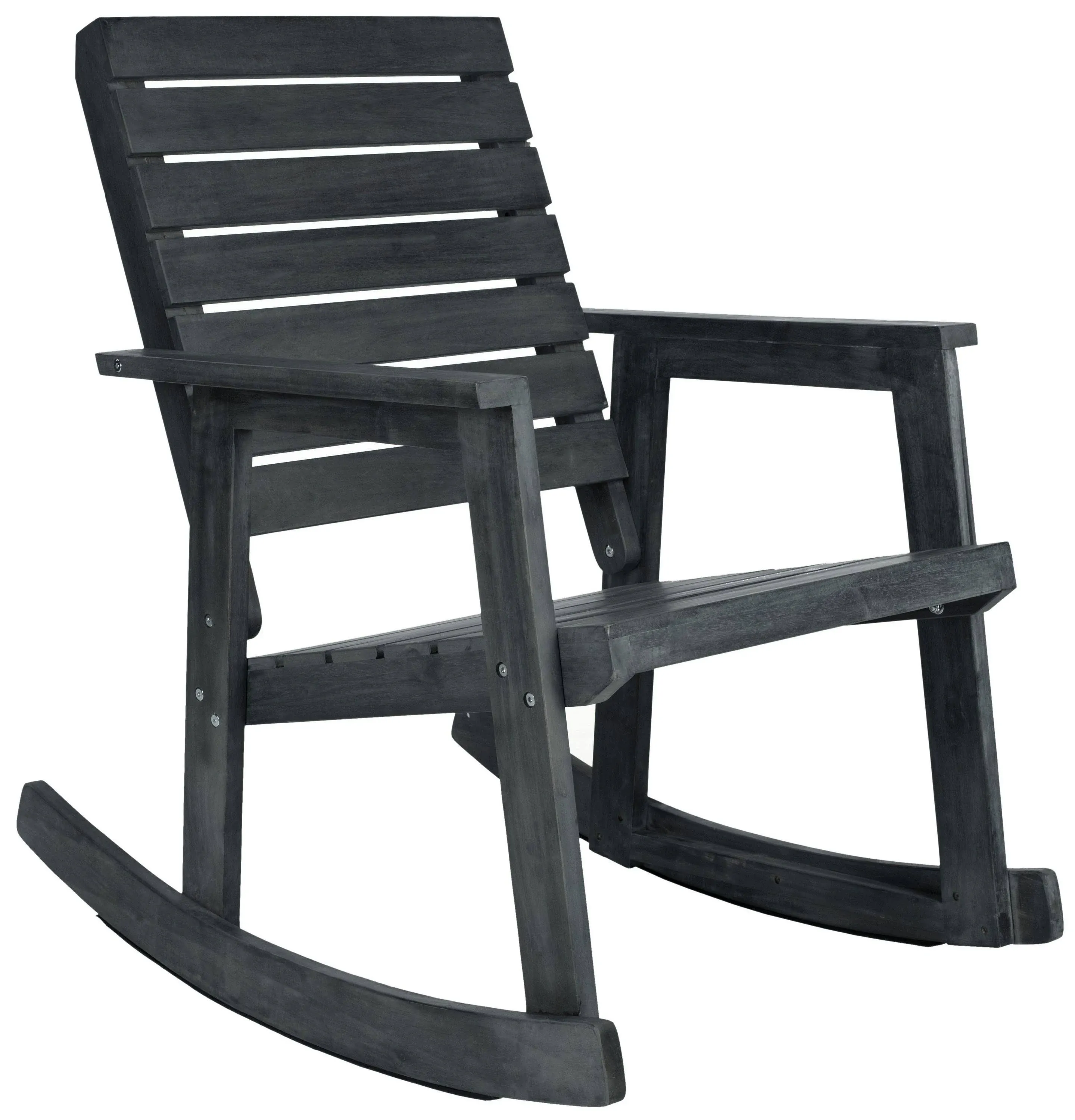 Safavieh Alexei Dark Slate Grey Rocking Chair