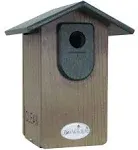 JCS Wildlife Brown Recycled Ultimate Bluebird House w/ Green Roof