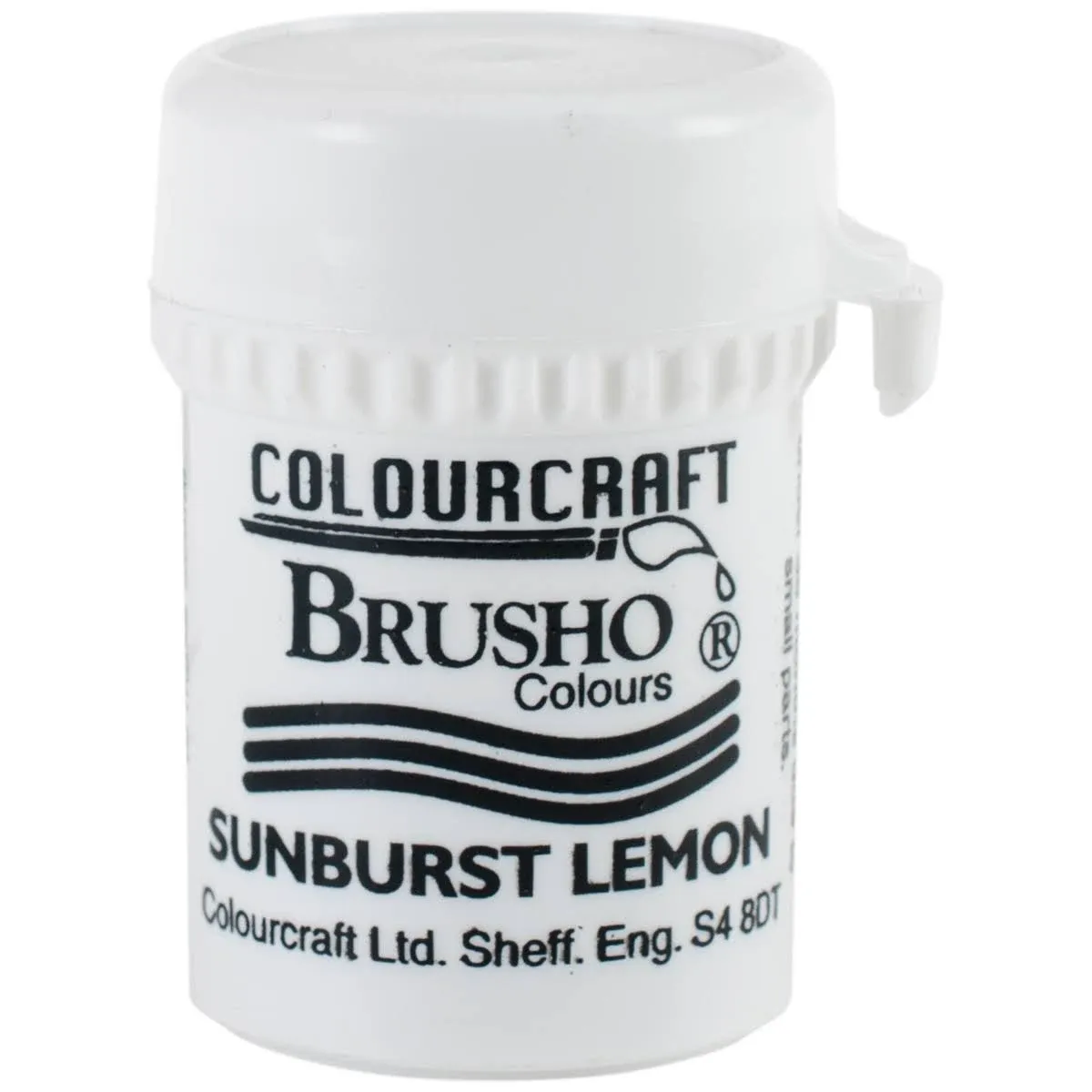 Brusho Crystal Colour, Sunburst Lemon, 15 Grams