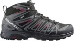 Salomon X Ultra Pioneer MID CSWP Waterproof Hiking Boots Mens Sz 10.5 Grey Black