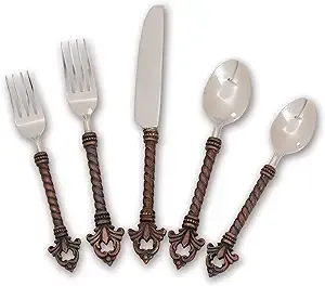 Fleur de Lis Hostess Serving Set, Set of 3