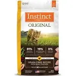 Instinct Original Grain-Free Recipe with Real Chicken Dry Cat Food, 5-lb