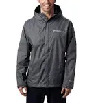 Columbia Men's Watertight II Rain Jacket, Size: Small, Black