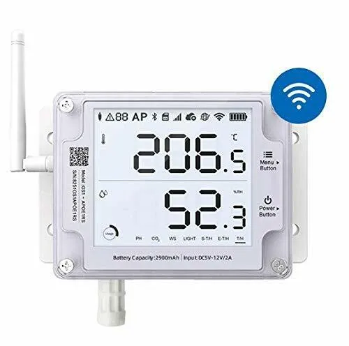 UbiBot industrial GS1-A wireless Temperature Humidity Sensor Monitor Data Logger