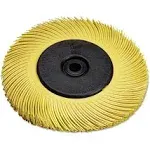 3M Scotch-Brite Radial Bristle Brush 6" x 1/2" x 1" Ceramic 50 Grit