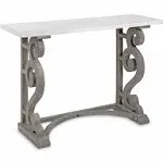 Kate and Laurel Wyldwood Country French Solid Wood Console Table