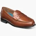 Nunn Bush Men's Drexel Moc Toe Penny Loafers | Cognac | Size 13 | Leather