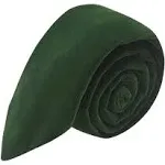 Dark Green Velvet Tie / Necktie