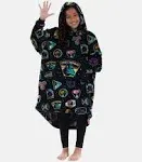 THE COMFY Dream JR | Oversized Light Microfiber Wearable Blanket for Kids, Seen On Shark Tank, One Size Fits All, (Lightyear)