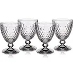 Villeroy & Boch Boston Colored Lead Free Crystal Goblet Set