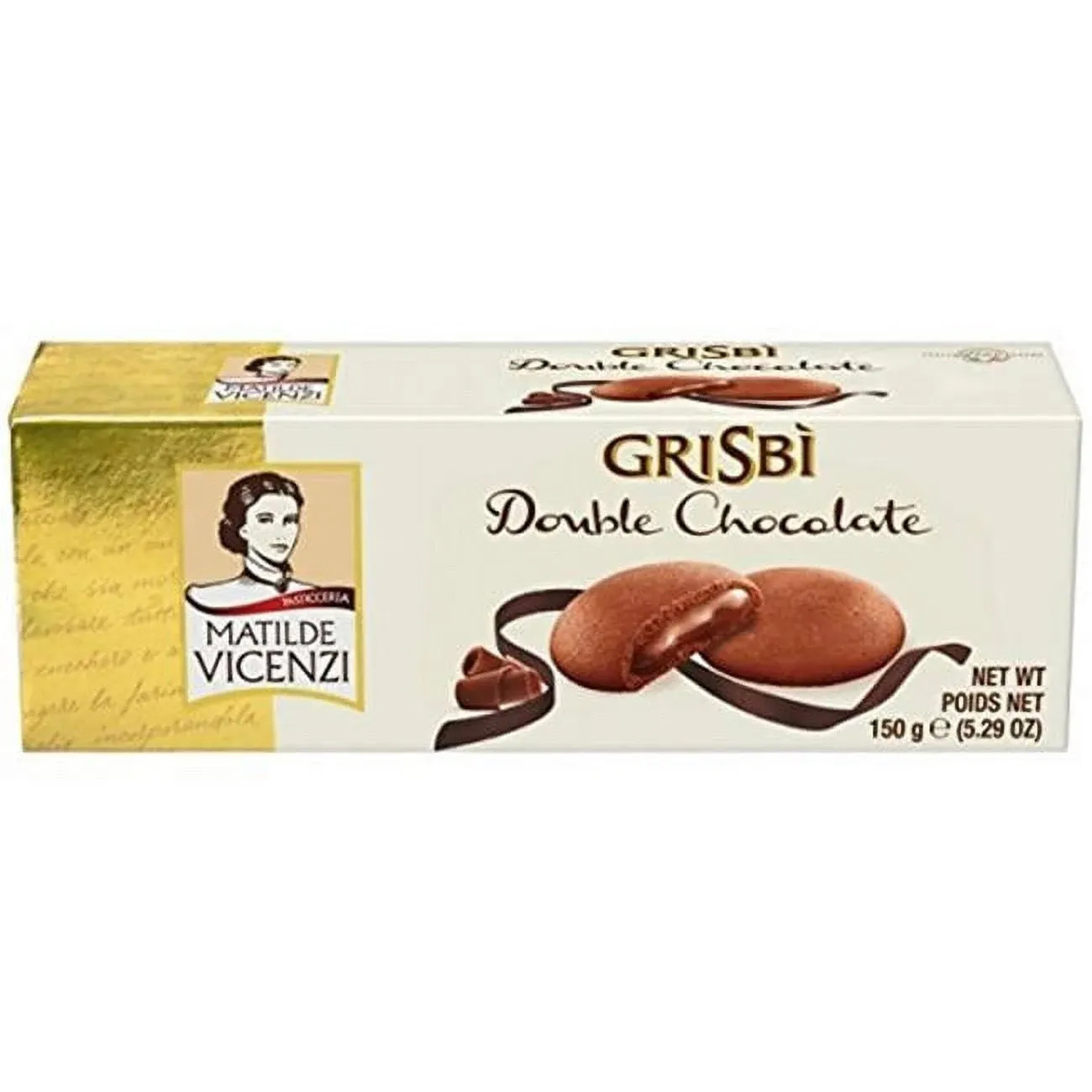 Vicenzi Cookies, Chocolate Creme - 5.29 oz