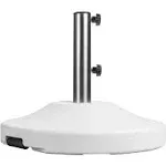 USW US Weight Fillable Free Standing Umbrella Base - White FUB80WE