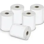 Dymo - LW Extra-Large Shipping Labels, 4" x 6", White, 220/Roll, 5 Rolls/Pack